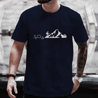 Hiking Camping Mountain  Tshirt