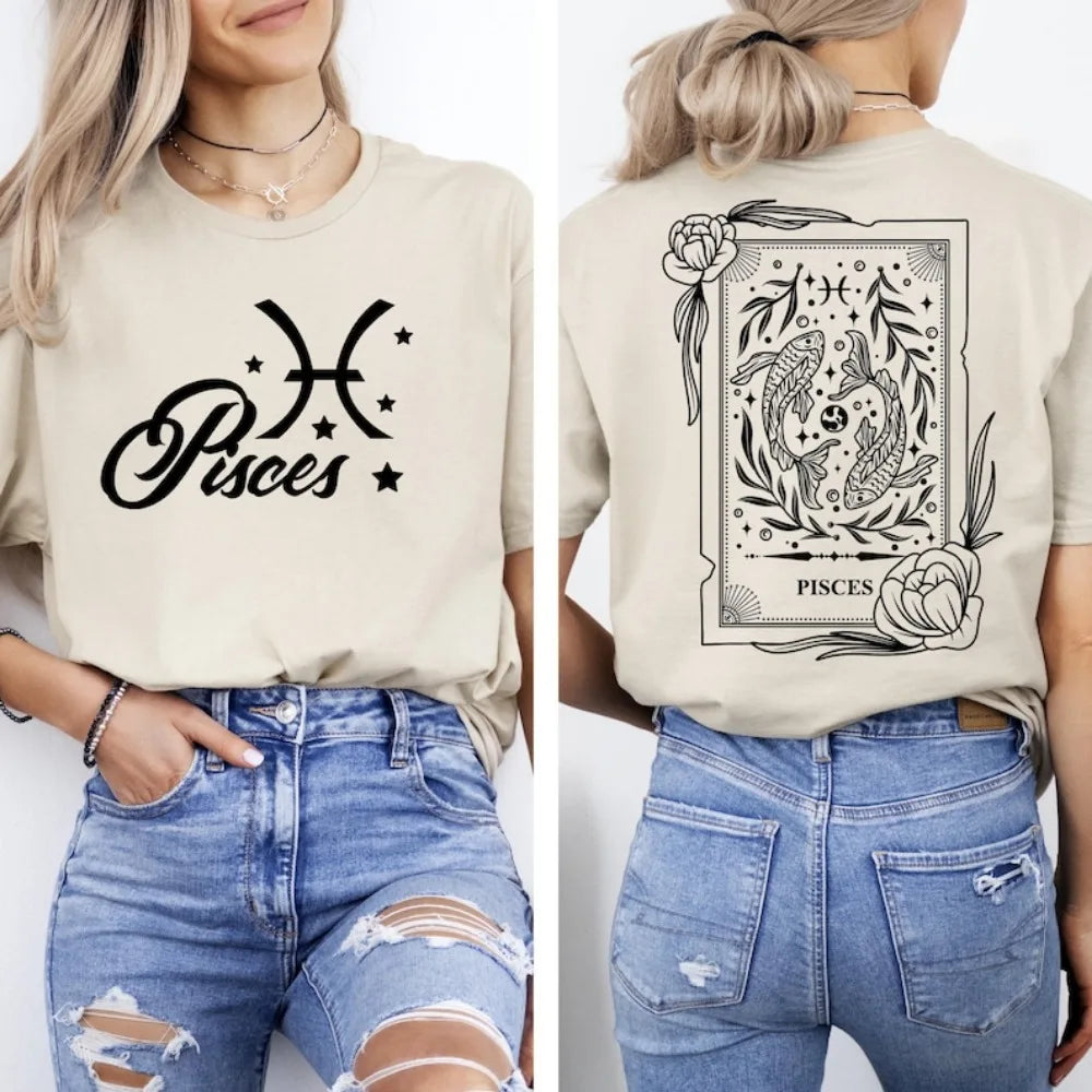 Pisces Zodiac Tshirt