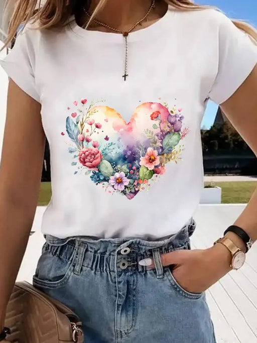 Love Flower Sweet Lovely Tshirt