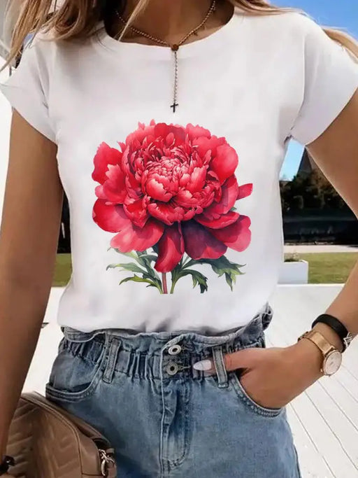 Love Flower Sweet Lovely Tshirt