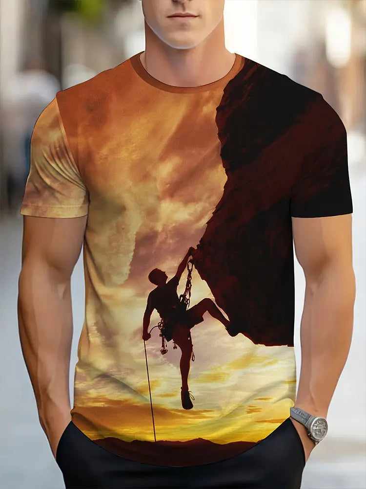 3D Mountain T-shirt