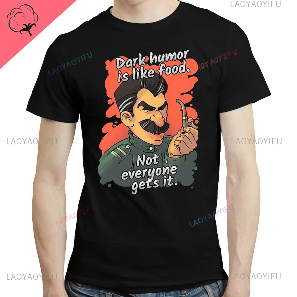 Dark Humor Is Like Food T-shirts