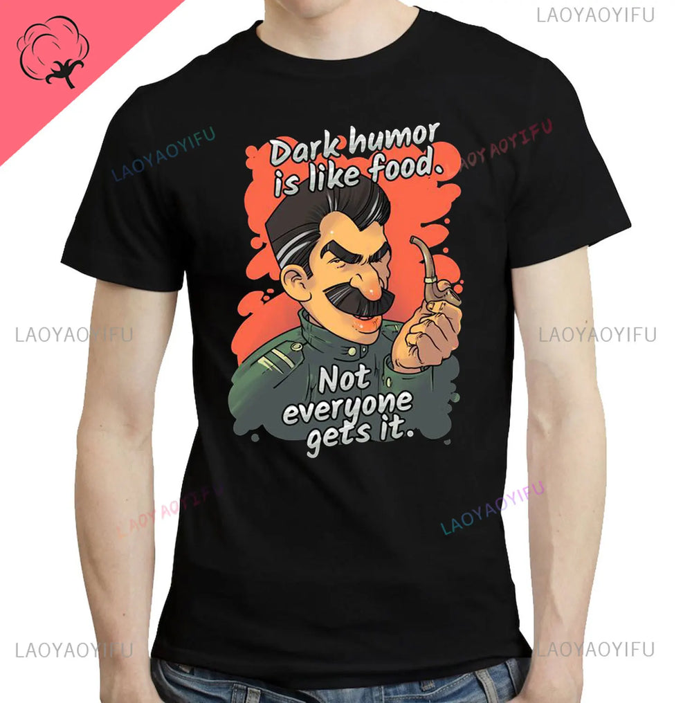 Dark Humor Is Like Food T-shirts