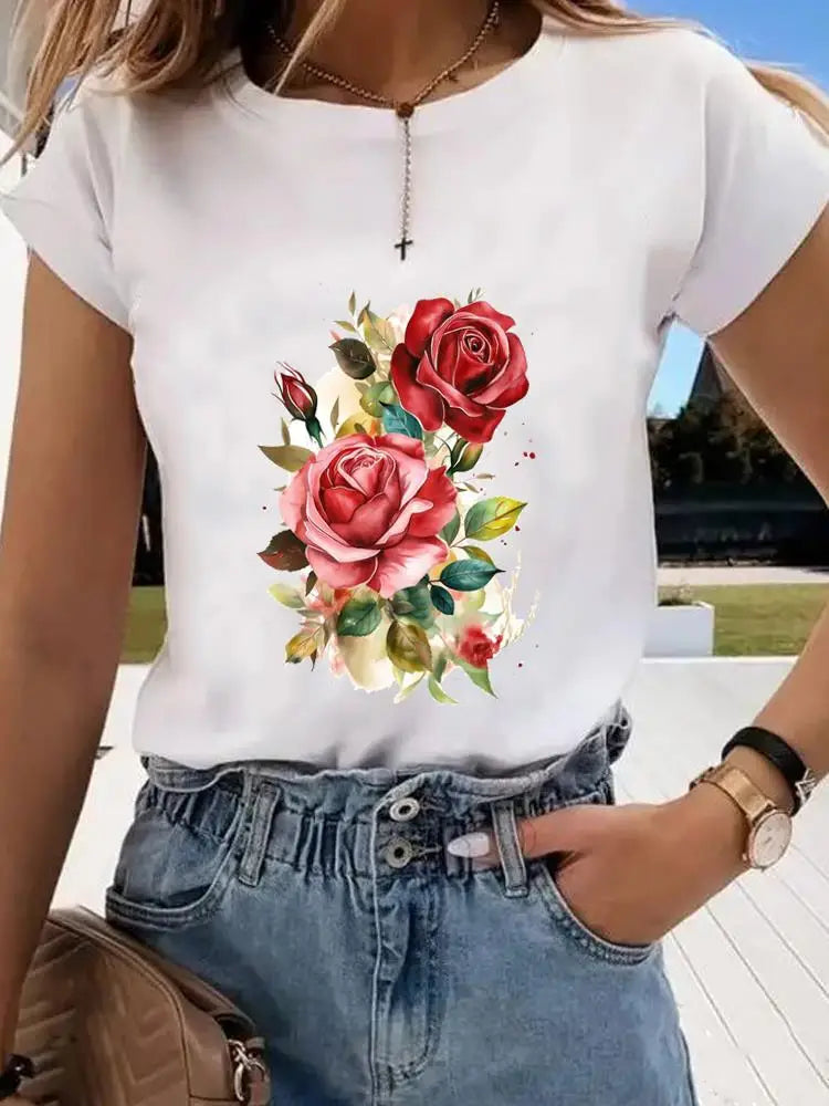 Love Flower Sweet Lovely Tshirt