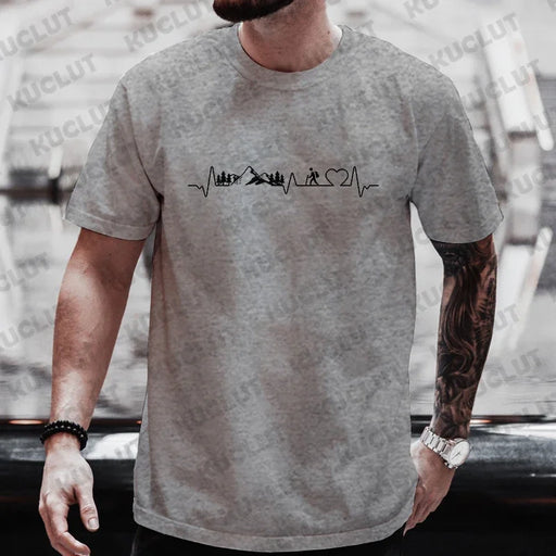 Hiking Camping Mountain  Tshirt