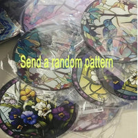 Lotus Flower Sun Sign Acrylic Hanging Suncatcher Decor