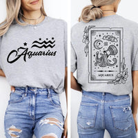 Aquarius Zodiac Astrology T shirt