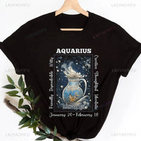 Aquarius Zodiac T-shirt
