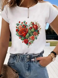 Love Flower Sweet Lovely Tshirt