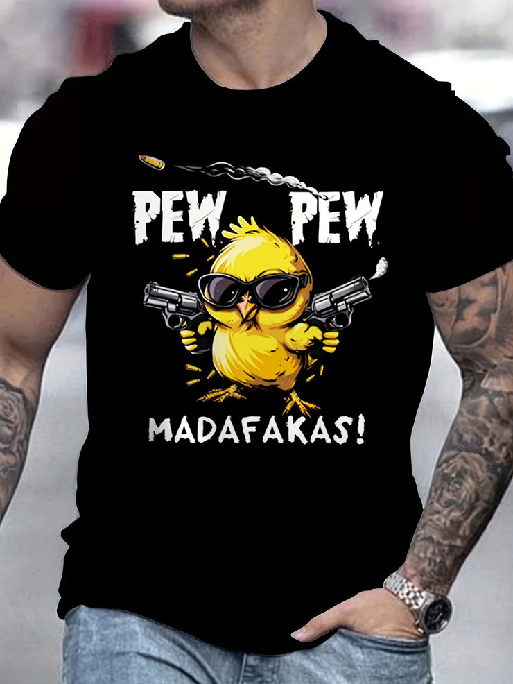 Cool Chick Cartoon Short Sleeve