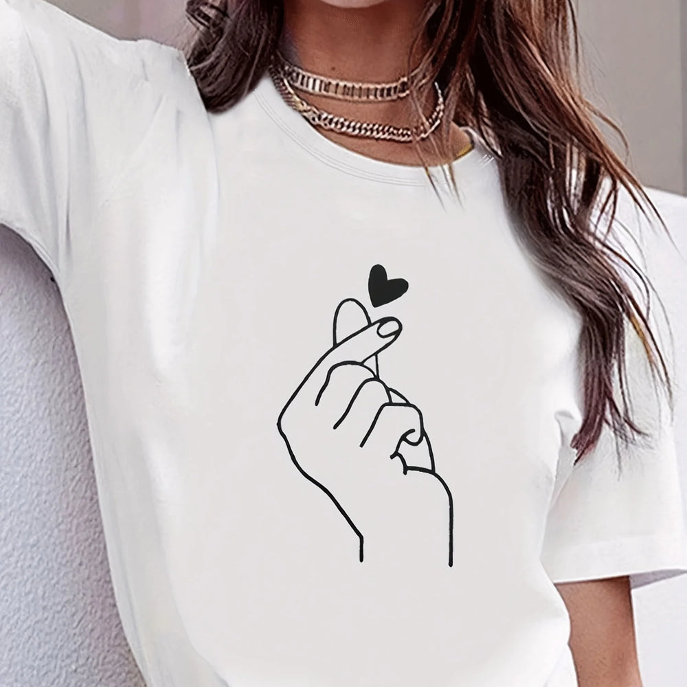 Cute hand heart T-Shirt