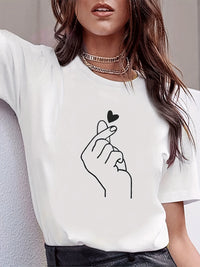 Cute hand heart T-Shirt