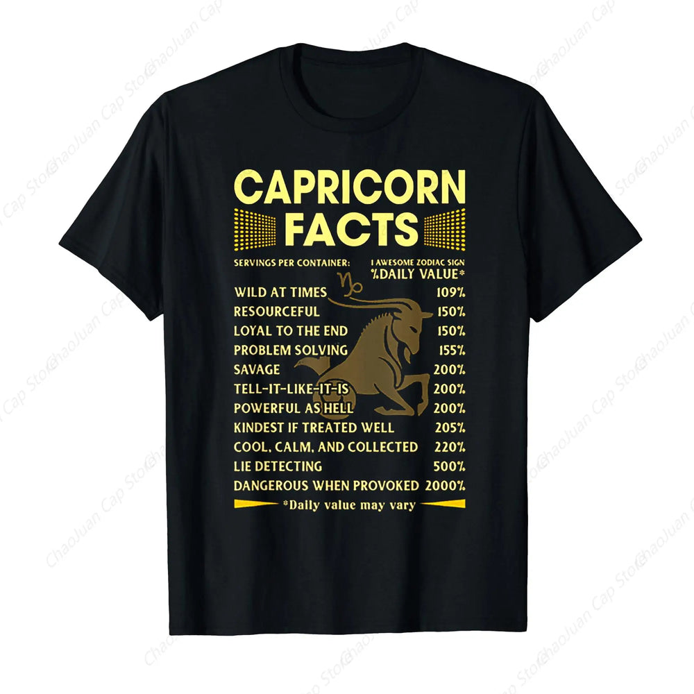 Capricorn  Astrology Zodiac Sign T-Shirt