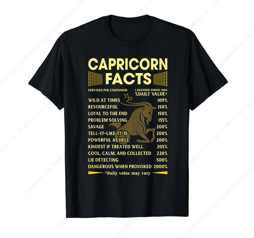 Capricorn  Astrology Zodiac Sign T-Shirt